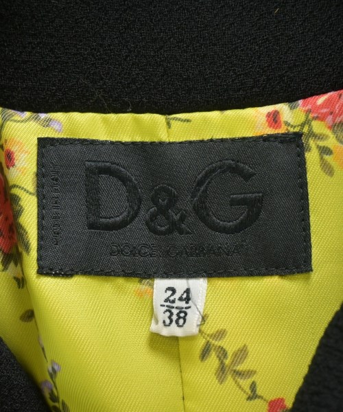 D&G（ディー＆ジー）チェスターコート 黒 サイズ:38(S位) レディース/2200683415186