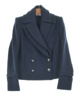 ALEXANDER MCQUEEN（アレキサンダーマックイーン）ピーコート 紺 サイズ:38(S位) レディース/2200621613018