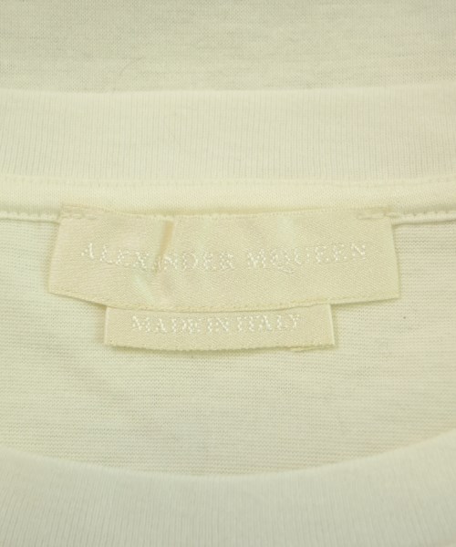 ALEXANDER MCQUEEN（アレキサンダーマックイーン）Tシャツ・カットソー 白 サイズ:S レディース/2200594329381