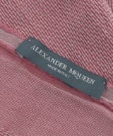 ALEXANDER MCQUEEN（アレキサンダーマックイーン）マフラー 赤 サイズ:- レディース/2200620635578