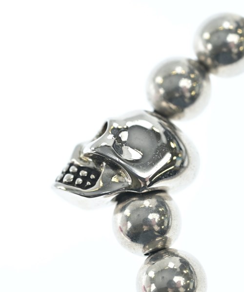 ALEXANDER MCQUEEN（アレキサンダーマックイーン）ブレスレット・バングル シルバー サイズ:- レディース/2200640243036