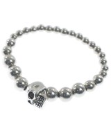 ALEXANDER MCQUEEN（アレキサンダーマックイーン）ブレスレット・バングル シルバー サイズ:- レディース/2200640243036