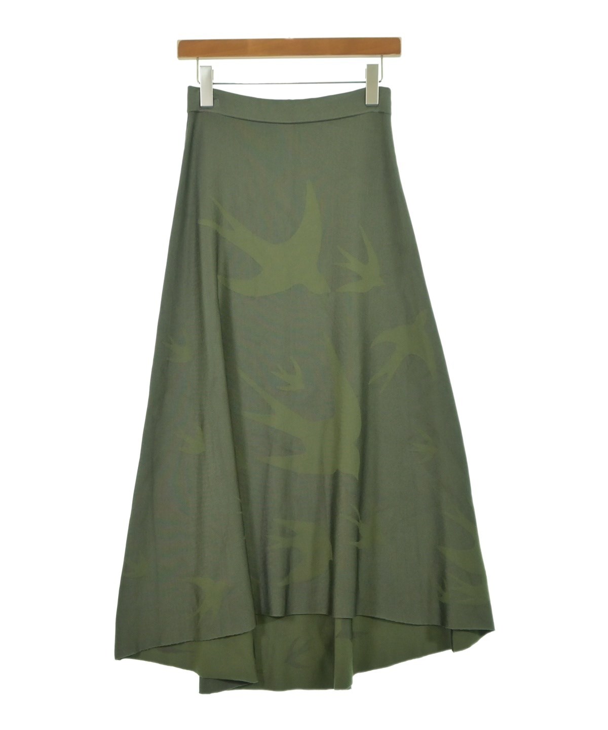 2000SS Alexander McQueen ルレックス ロング スカート Women's Wool Gabardine Pencil Skirt in Black | Alexander McQueen US