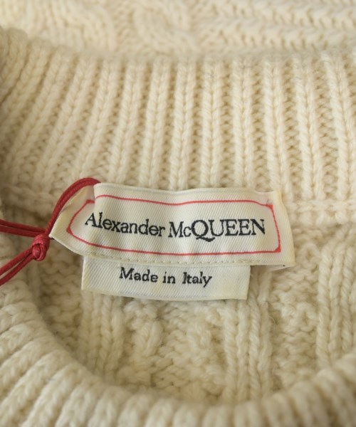 ALEXANDER MCQUEEN（アレキサンダーマックイーン）ニット・セーター 白 サイズ:S レディース/2200626186036