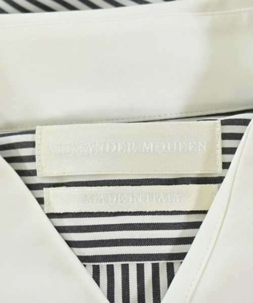 ALEXANDER MCQUEEN（アレキサンダーマックイーン）ドレスシャツ 黒 サイズ:46(M位) メンズ/2200640521226