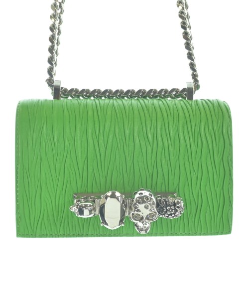 ALEXANDER MCQUEEN（アレキサンダーマックイーン）ショルダーバッグ 緑 サイズ:- レディース/2200641544064