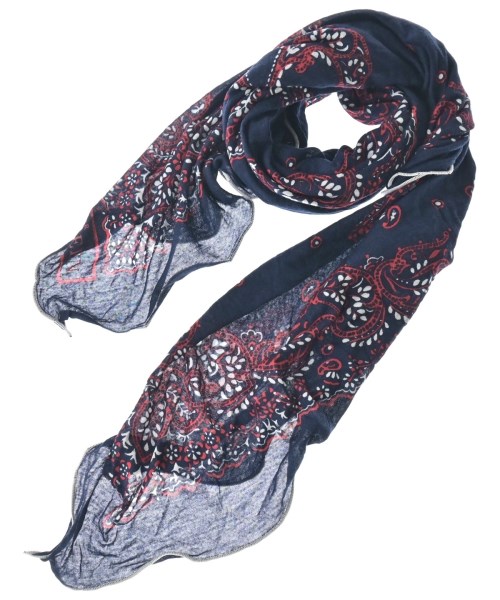 ALEXANDER MCQUEEN(アレキサンダーマックイーン)ストール 紺 サイズ:-/2200611117113