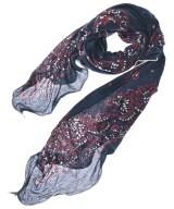 ALEXANDER MCQUEEN（アレキサンダーマックイーン）ストール 紺 サイズ:- メンズ/2200611117113