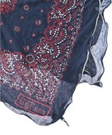 ALEXANDER MCQUEEN（アレキサンダーマックイーン）ストール 紺 サイズ:- メンズ/2200611117113