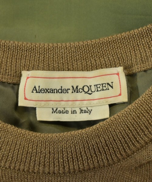 ALEXANDER MCQUEEN（アレキサンダーマックイーン）ニット・セーター 茶 サイズ:M メンズ/2200642825063