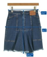 ALEXANDER MCQUEEN（アレキサンダーマックイーン）ミニスカート 青 サイズ:40(M位) レディース/2200640116040