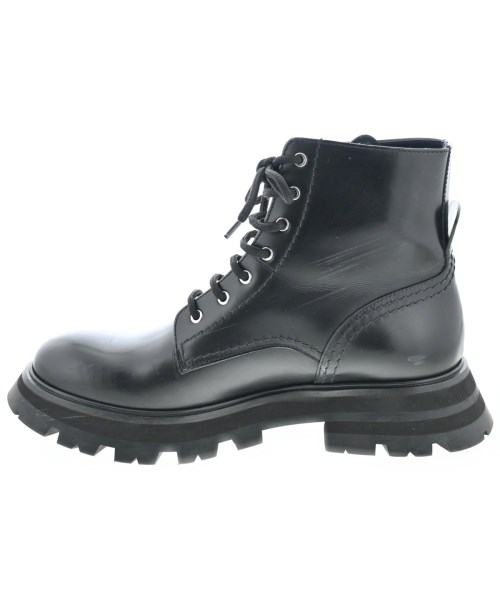 ALEXANDER MCQUEEN（アレキサンダーマックイーン）ブーツ 黒 サイズ:EU39(25.5cm位) レディース/2200628076038
