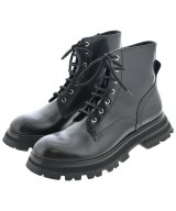 ALEXANDER MCQUEEN（アレキサンダーマックイーン）ブーツ 黒 サイズ:EU39(25.5cm位) レディース/2200628076038