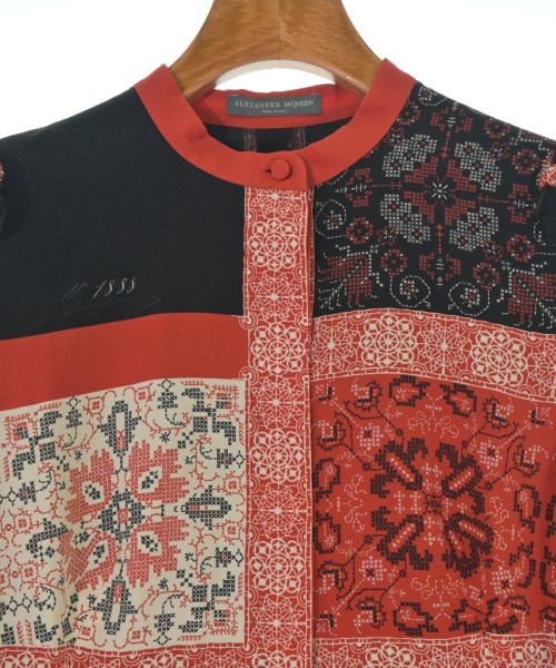 ALEXANDER MCQUEEN（アレキサンダーマックイーン）ワンピース 赤 サイズ:38(S位) レディース/2200643507203