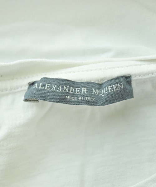 ALEXANDER MCQUEEN（アレキサンダーマックイーン）Tシャツ・カットソー 白 サイズ:38(M位) レディース/2200643507234