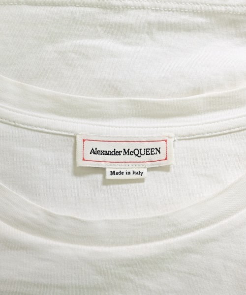 ALEXANDER MCQUEEN（アレキサンダーマックイーン）Tシャツ・カットソー 白 サイズ:38(S位) レディース/2200622432021