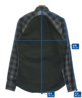 ALEXANDER MCQUEEN（アレキサンダーマックイーン）カジュアルシャツ グレー サイズ:46(M位) メンズ/2200628853080