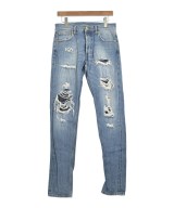 ALEXANDER MCQUEEN（アレキサンダーマックイーン）デニムパンツ 青 サイズ:44(S位) メンズ/2200612837072