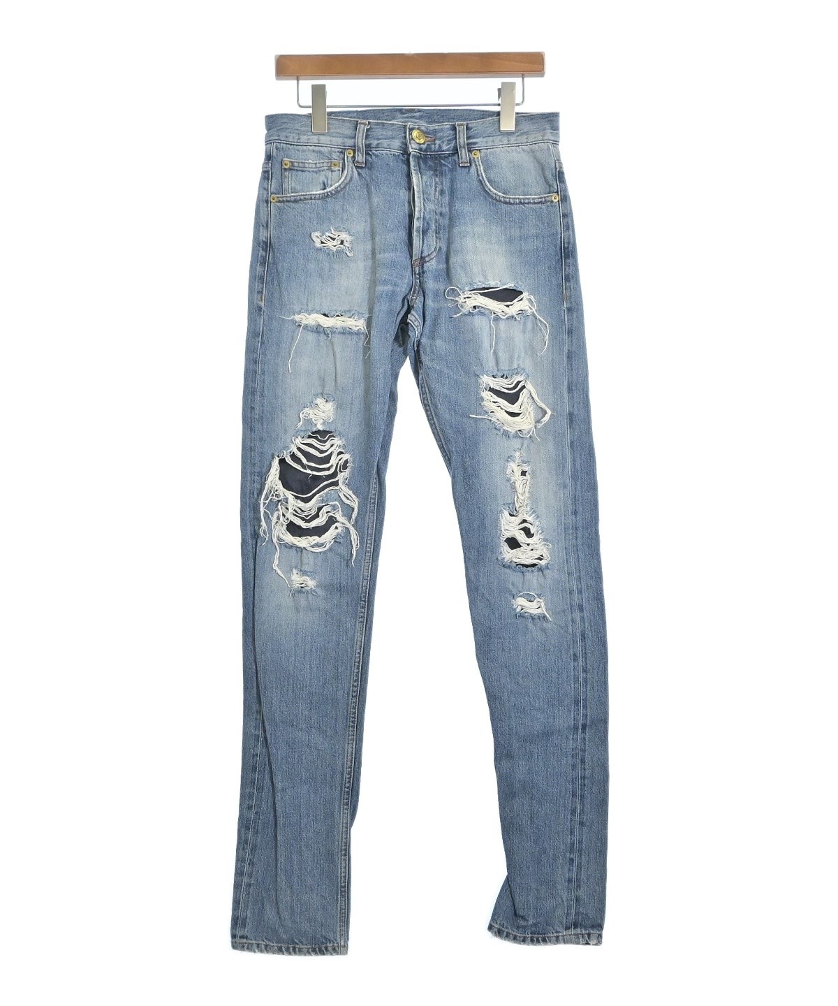 ALEXANDER MCQUEEN（アレキサンダーマックイーン）デニムパンツ 青