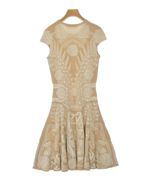 ALEXANDER MCQUEEN（アレキサンダーマックイーン）ワンピース ベージュ サイズ:-(S位) レディース/2200630943038