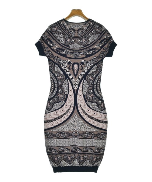 ALEXANDER MCQUEEN（アレキサンダーマックイーン）ワンピース 茶 サイズ:M レディース/2200623754016