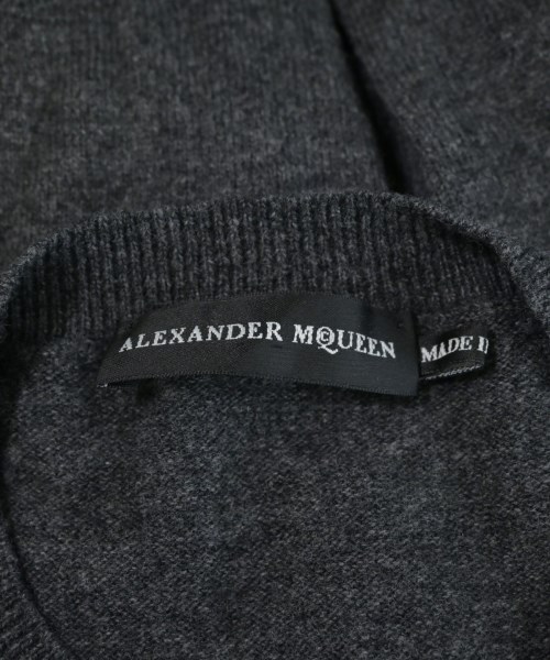 ALEXANDER MCQUEEN（アレキサンダーマックイーン）ニット・セーター グレー サイズ:XS メンズ/2200614045338
