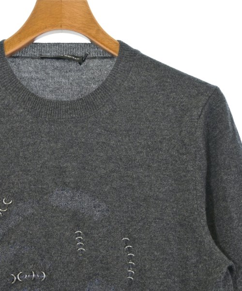 ALEXANDER MCQUEEN（アレキサンダーマックイーン）ニット・セーター グレー サイズ:XS メンズ/2200614045338