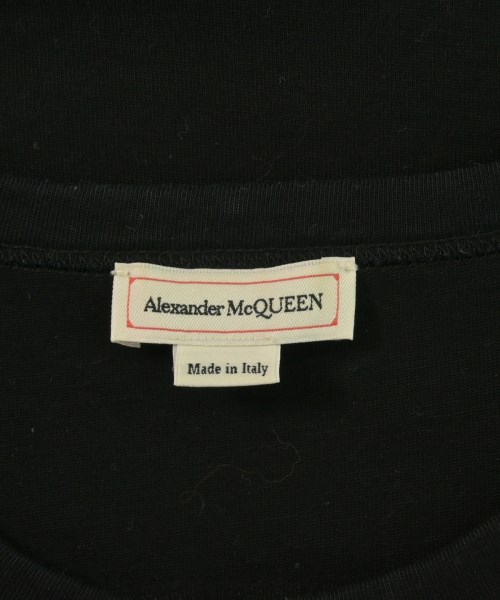 ALEXANDER MCQUEEN（アレキサンダーマックイーン）Tシャツ・カットソー 黒 サイズ:XL メンズ/2200630220269