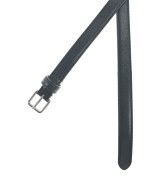 ALEXANDER MCQUEEN（アレキサンダーマックイーン）ベルト 黒 サイズ:- レディース/2200633079581