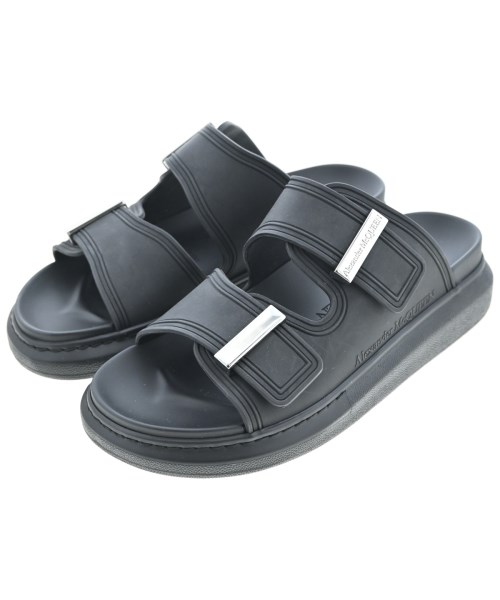 ALEXANDER MCQUEEN（アレキサンダーマックイーン）サンダル 黒 サイズ:EU37(23.5cm位) レディース/2200634506246