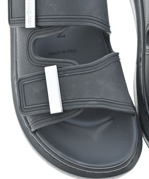 ALEXANDER MCQUEEN（アレキサンダーマックイーン）サンダル 黒 サイズ:EU37(23.5cm位) レディース/2200634506246
