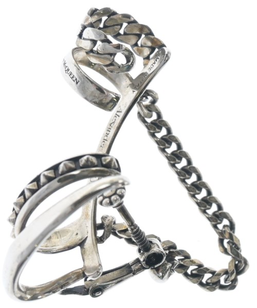 ALEXANDER MCQUEEN（アレキサンダーマックイーン）小物類（その他） シルバー サイズ:- レディース/2200609955208