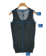 ALEXANDER MCQUEEN（アレキサンダーマックイーン）ベスト 黒 サイズ:XXS レディース/2200612357082