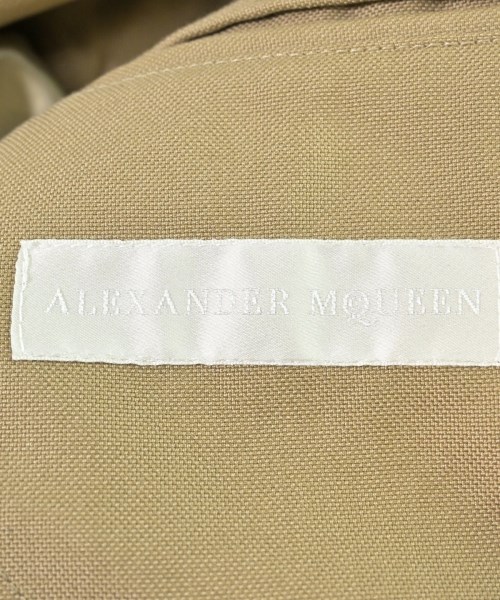 ALEXANDER MCQUEEN（アレキサンダーマックイーン）カジュアルジャケット ベージュ サイズ:48(L位) メンズ/2200609017036