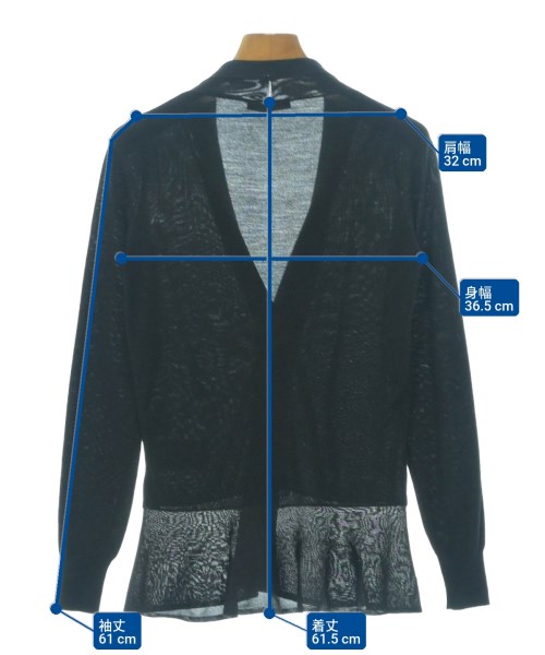 ALEXANDER MCQUEEN（アレキサンダーマックイーン）ニット・セーター 黒 サイズ:XXS レディース/2200613599085