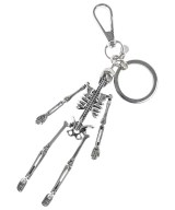 ALEXANDER MCQUEEN（アレキサンダーマックイーン）キーケース・キーホルダー シルバー サイズ:- メンズ/2200615428178