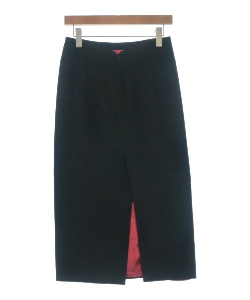 ALEXANDER MCQUEEN（アレキサンダーマックイーン）ロング・マキシ丈スカート 黒 サイズ:42(L位) レディース/2200613420075