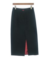 ALEXANDER MCQUEEN（アレキサンダーマックイーン）ロング・マキシ丈スカート 黒 サイズ:42(L位) レディース/2200613420075