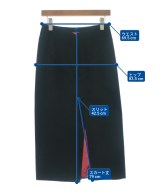 ALEXANDER MCQUEEN（アレキサンダーマックイーン）ロング・マキシ丈スカート 黒 サイズ:42(L位) レディース/2200613420075