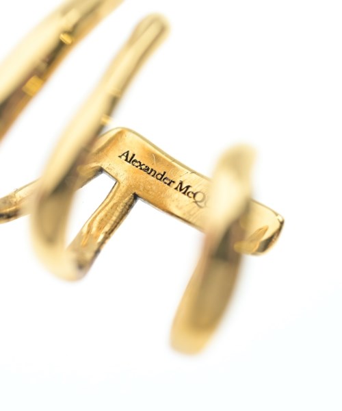 ALEXANDER MCQUEEN（アレキサンダーマックイーン）ピアス・イヤリング ゴールド サイズ:- レディース/2200615899046
