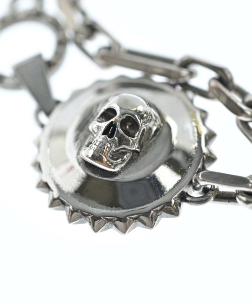 ALEXANDER MCQUEEN（アレキサンダーマックイーン）ブレスレット・バングル シルバー サイズ:- レディース/2200618600335