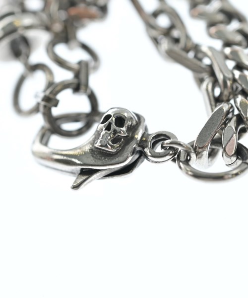 ALEXANDER MCQUEEN（アレキサンダーマックイーン）ブレスレット・バングル シルバー サイズ:- レディース/2200618600335