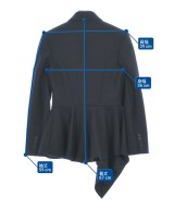 ALEXANDER MCQUEEN（アレキサンダーマックイーン）テーラードジャケット 紺 サイズ:38(S位) レディース/2200611637017