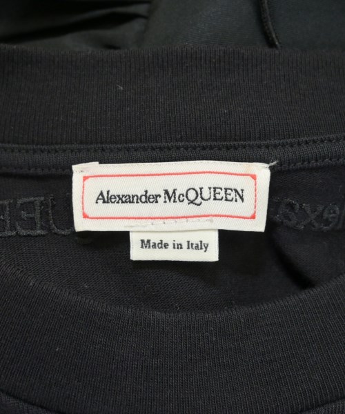ALEXANDER MCQUEEN（アレキサンダーマックイーン）Tシャツ・カットソー 黒 サイズ:40(M位) レディース/2200611637178