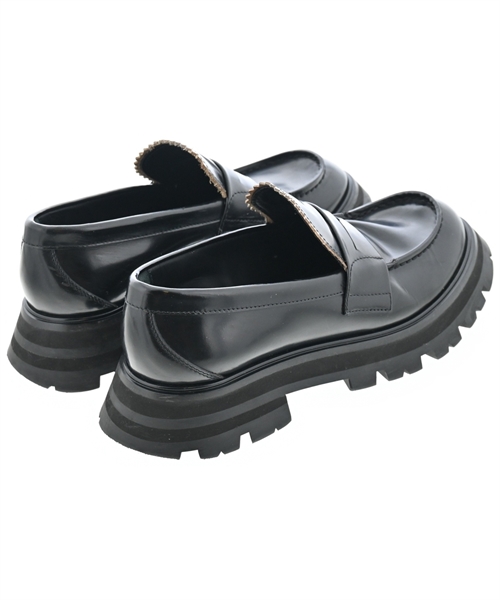 ALEXANDER MCQUEEN（アレキサンダーマックイーン）ドレスシューズ/ローファー 黒 サイズ:EU36 1/2(23cm位) レディース/2200608885087