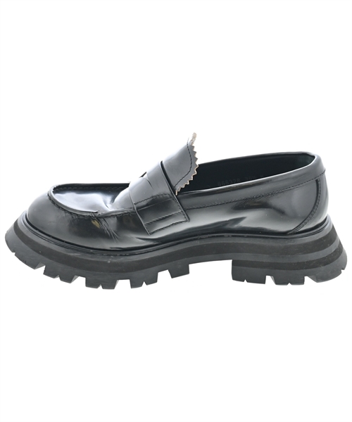 ALEXANDER MCQUEEN（アレキサンダーマックイーン）ドレスシューズ/ローファー 黒 サイズ:EU36 1/2(23cm位) レディース/2200608885087
