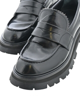 ALEXANDER MCQUEEN（アレキサンダーマックイーン）ドレスシューズ/ローファー 黒 サイズ:EU36 1/2(23cm位) レディース/2200608885087