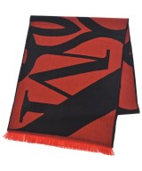 ALEXANDER MCQUEEN（アレキサンダーマックイーン）ストール 赤 サイズ:ONE レディース/2200669971071