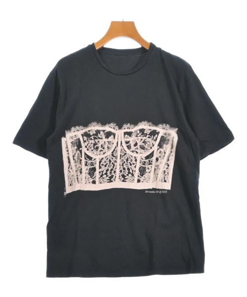 ALEXANDER MCQUEEN(アレキサンダーマックイーン)Tシャツ・カットソー 黒 サイズ:40(M位)/2200669971101