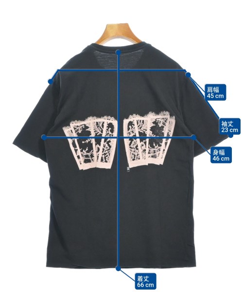ALEXANDER MCQUEEN（アレキサンダーマックイーン）Tシャツ・カットソー 黒 サイズ:40(M位) レディース/2200669971101